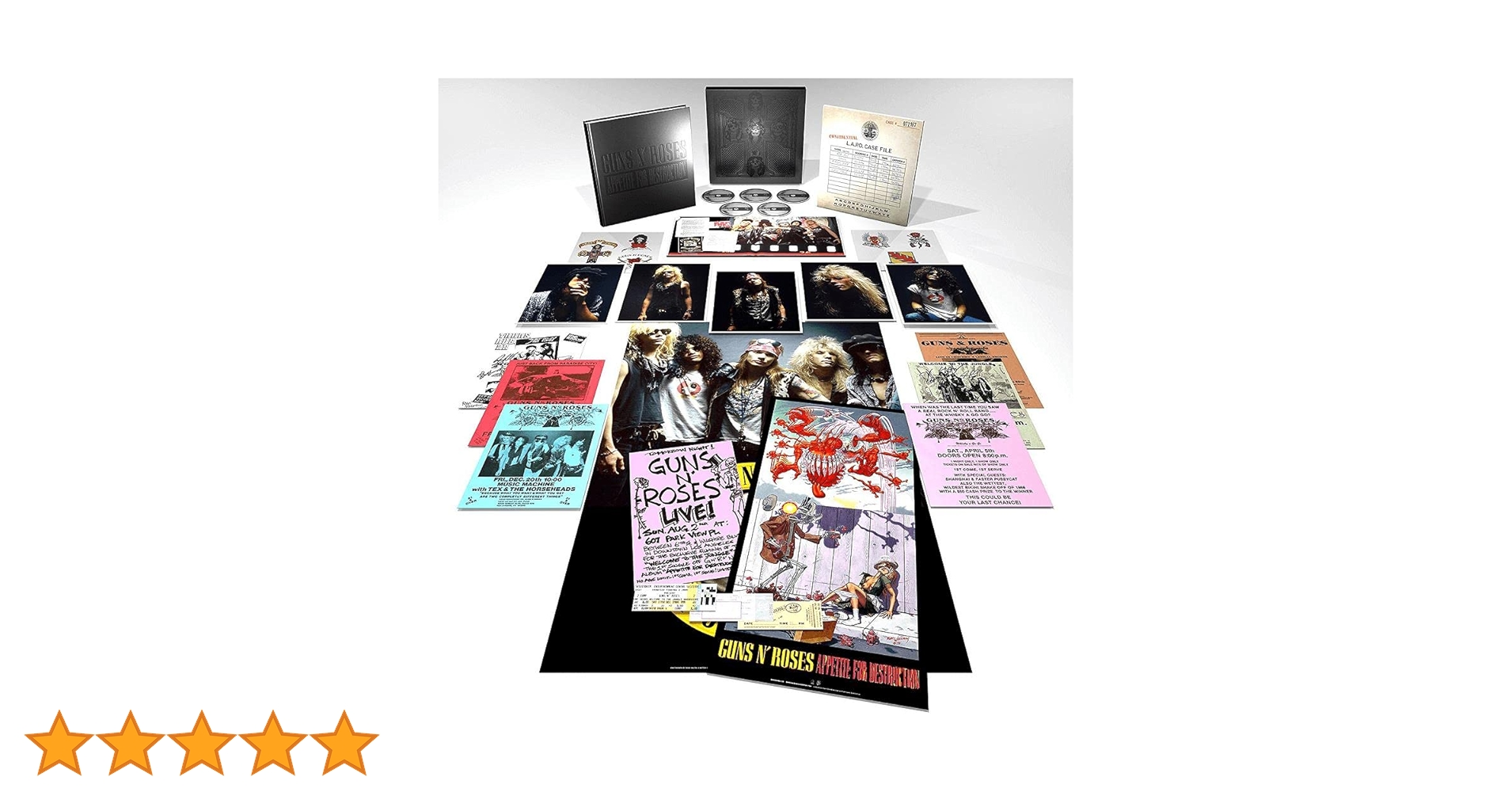 Appetite For Destruction [Super Deluxe]: Amazon.pl: Płyty CD